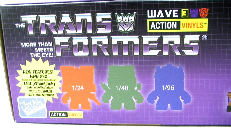 transformers wave 3 action vinyls